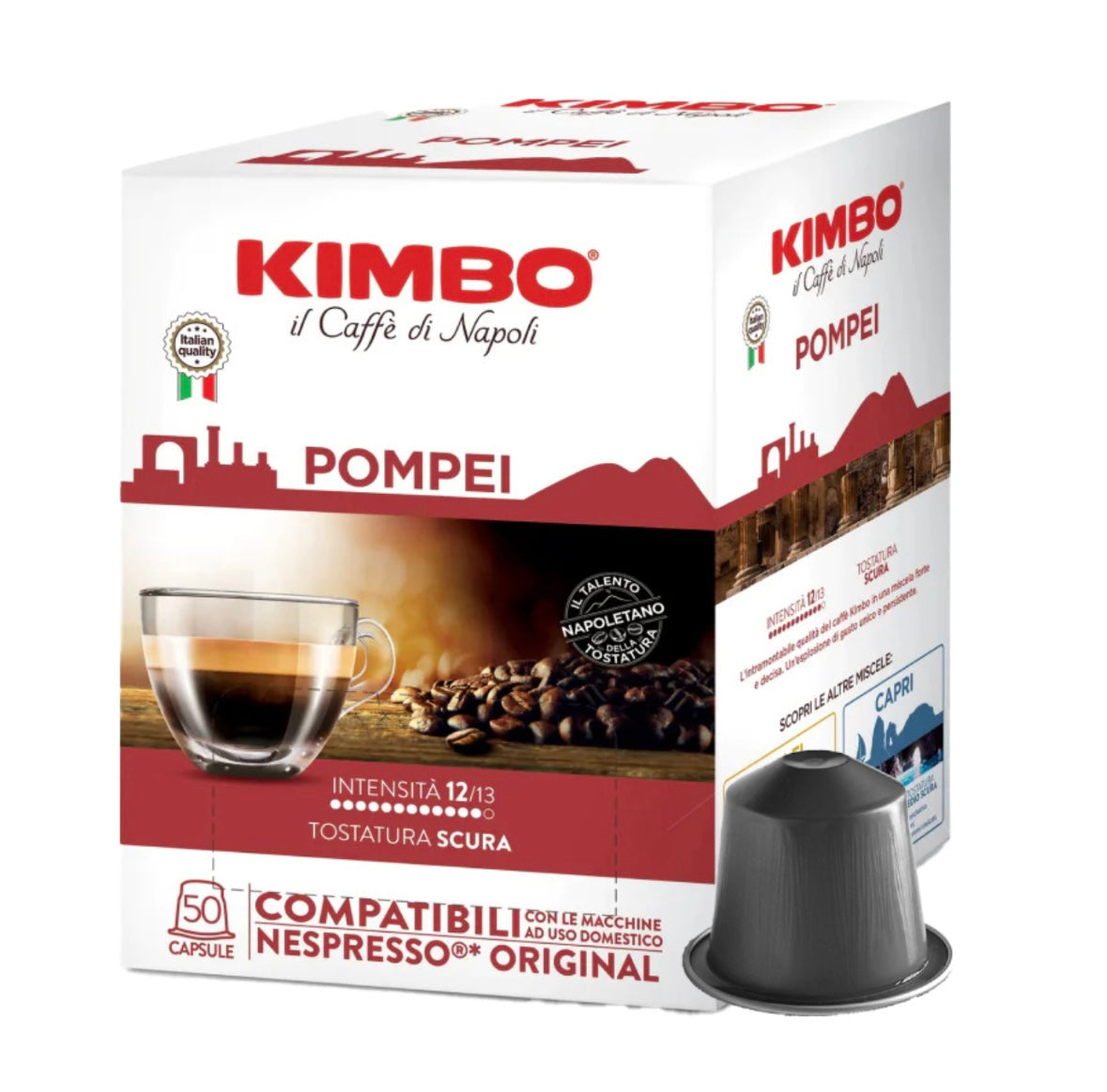Kimbo 50 capsule nespresso