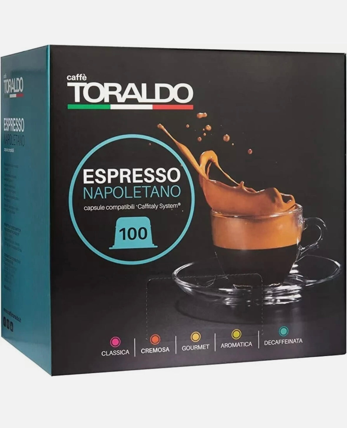 100 capsule Toraldo Caffitaly