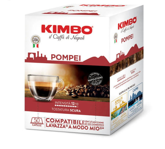 Kimbo 50 capsule a modo mio