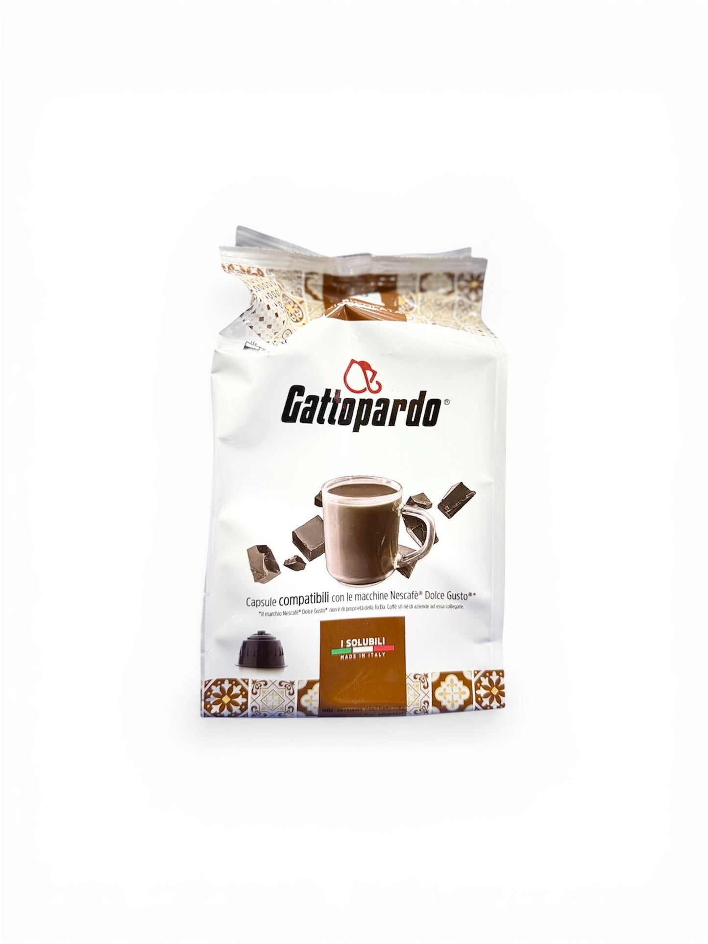 16 capsule aromatizzate dolce gusto gattopardo