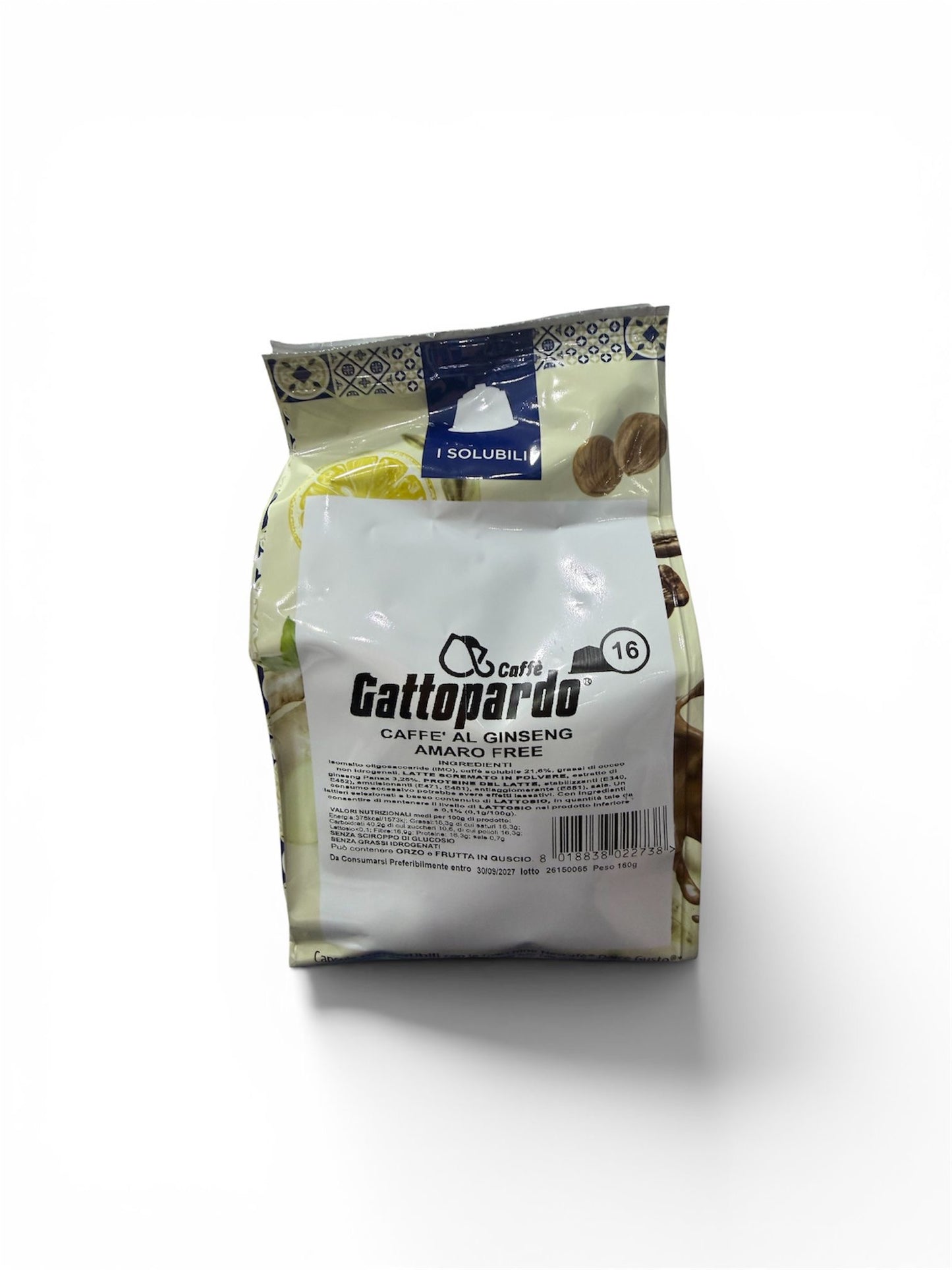 16 capsule aromatizzate dolce gusto gattopardo